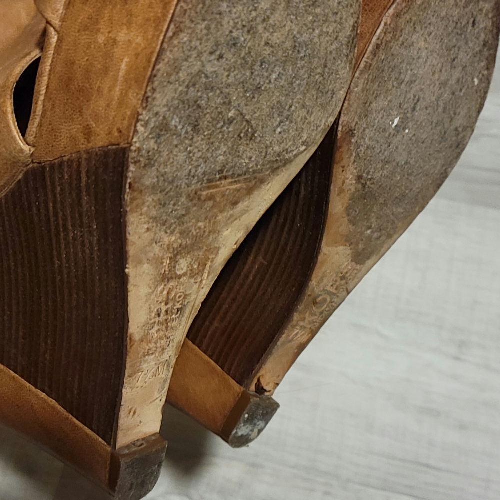 Women's Leather Kors Wedges by Michael Kors - Picture 7 of 10